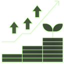 Bootstrap cryptoeconomic security with minimal stakeholder dilution